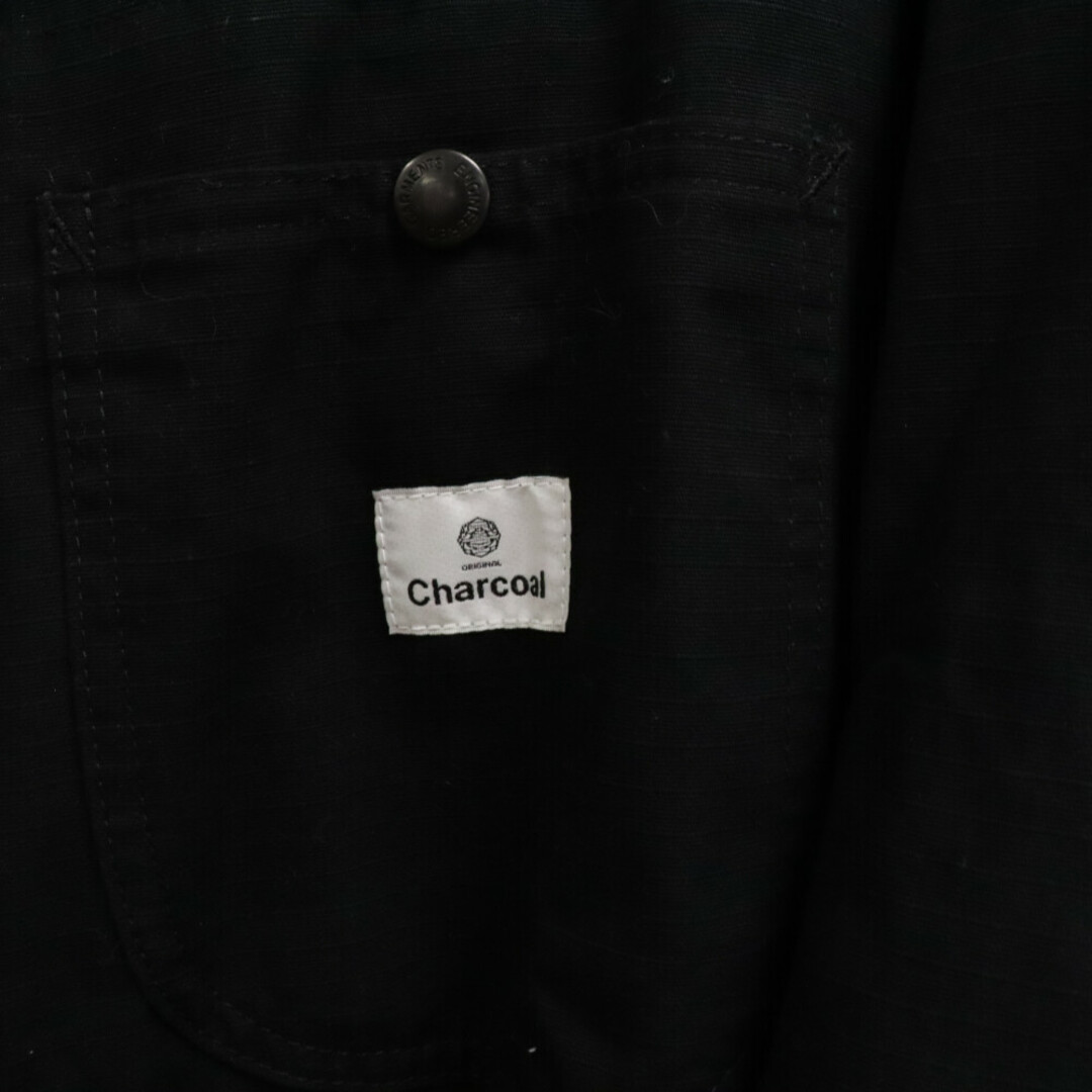 Engineered Garments(エンジニアードガーメンツ)のEngineered Garments エンジニアド ガーメンツ EG Shawl Coverall (Rip) ショールカラー カバーオール ジャケット ブラック メンズのジャケット/アウター(フライトジャケット)の商品写真
