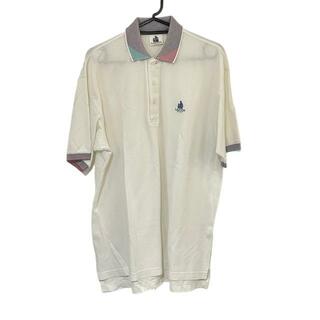 ランバン(LANVIN)のランバン 半袖ポロシャツ サイズ50 XL美品 (ポロシャツ)