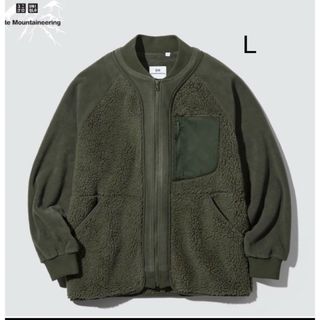 ホワイトマウンテニアリング(WHITE MOUNTAINEERING)の中古　フリースオーバーサイズプルオーバー ユニクロ　ホワイトマウンテニアリング(モッズコート)