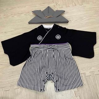 袴ロンパース♥80㎝　（※兜は別売りです）(和服/着物)