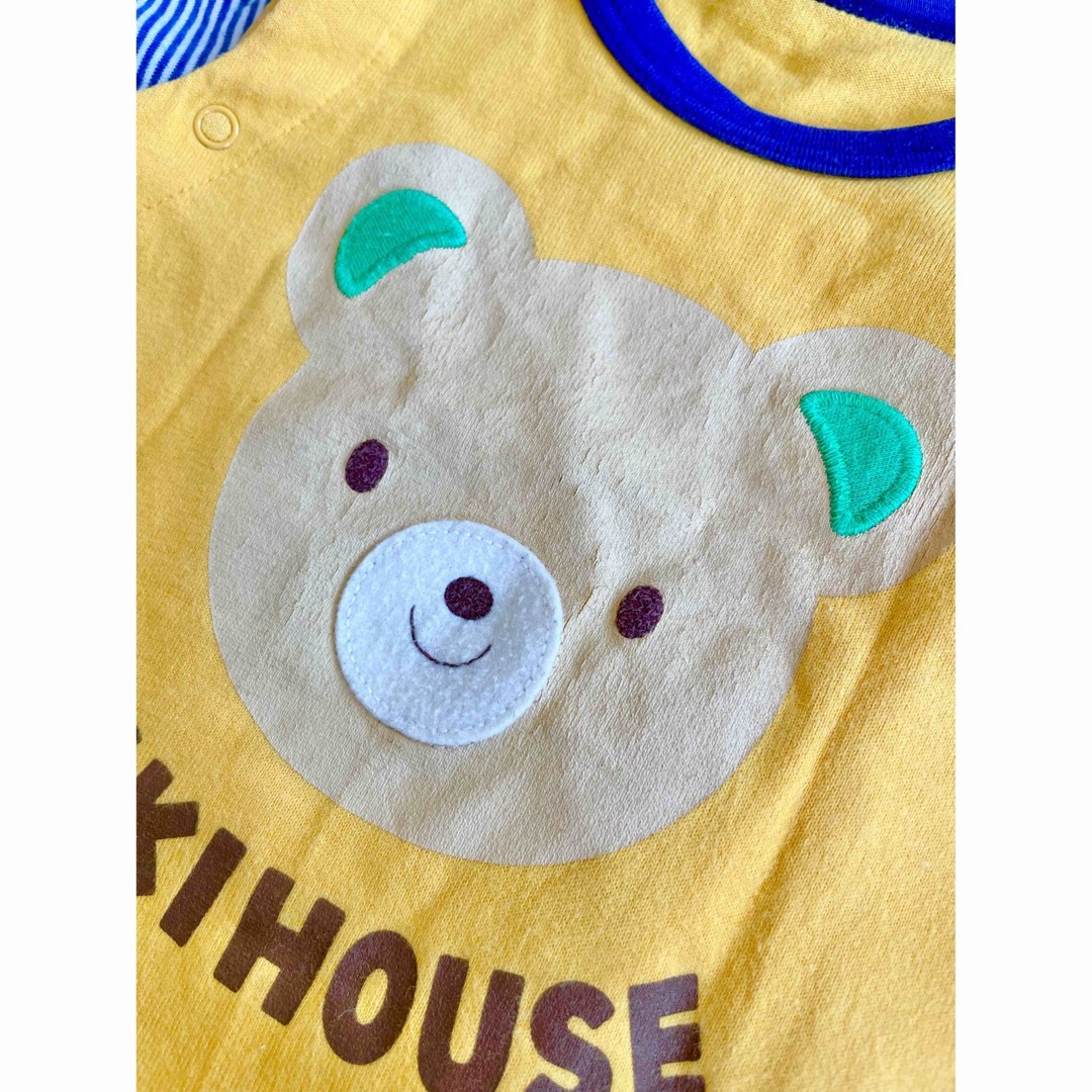 mikihouse(ミキハウス)のMIKI HOUSE ⑤ キッズ/ベビー/マタニティのベビー服(~85cm)(ロンパース)の商品写真