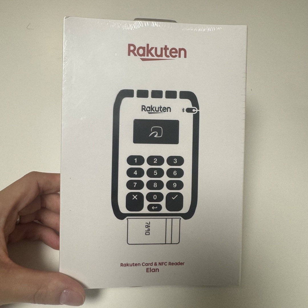 ペイ Rakuten Card & NFC Reader Elan （黒） - 店舗用品