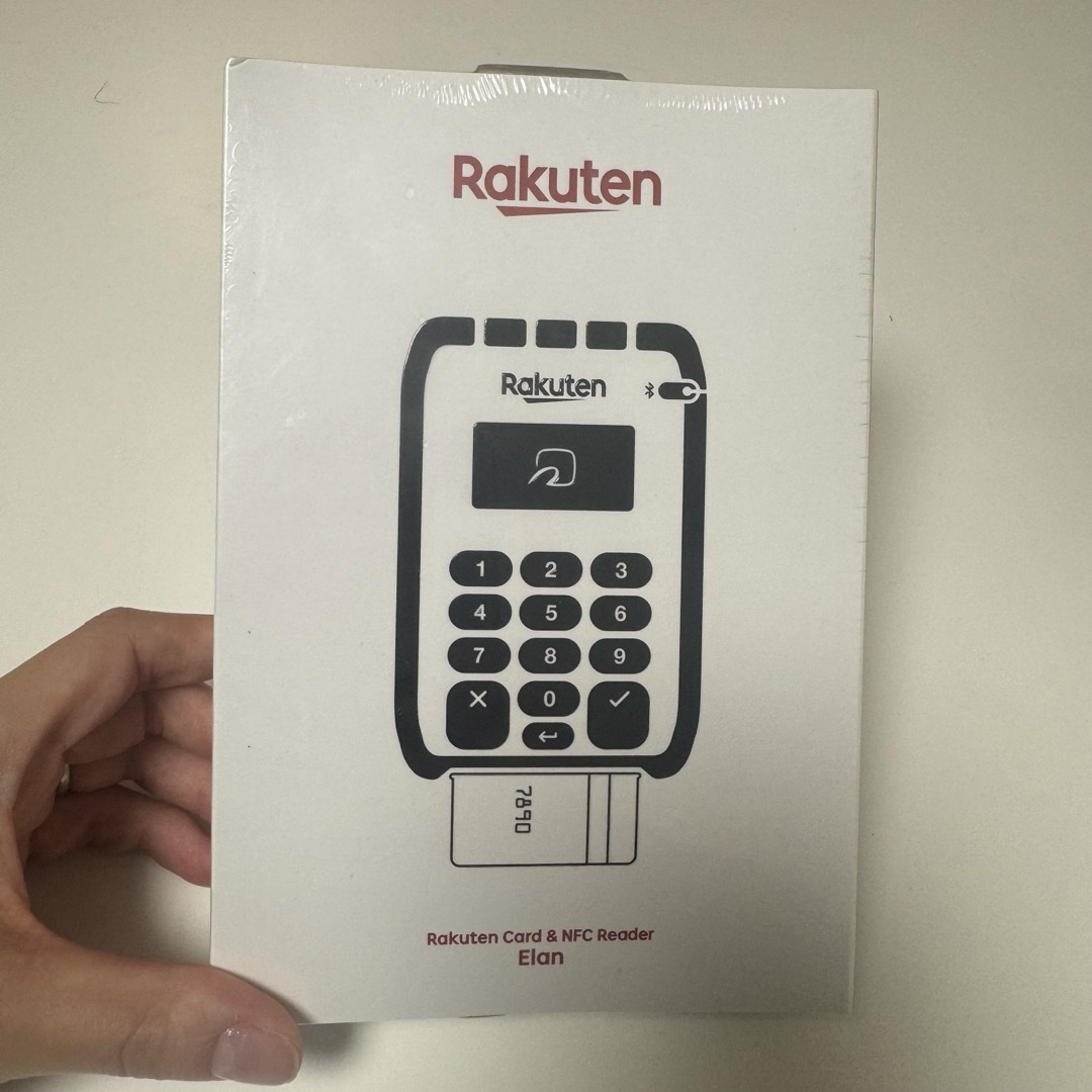 ペイ Rakuten Card & NFC Reader Elan (黒) - 店舗用品 ペイ Rakuten Card & NFC Reader Elan (黒) - 店舗用品