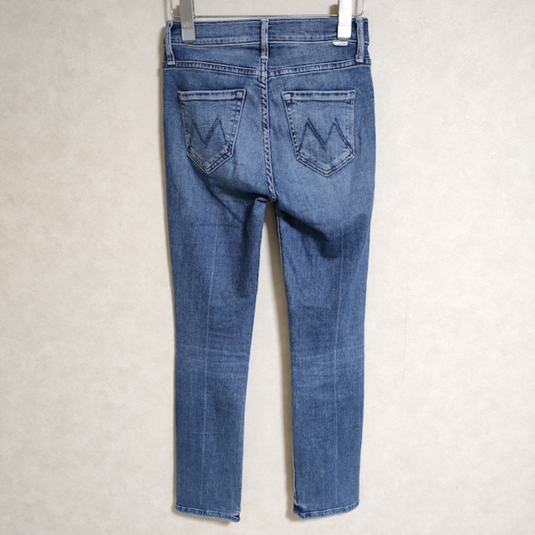 mother(マザー)のmother THE MID RISE DAZZLER ANKLE サイズ23 デニムパンツ ライトブルー レディース マザー【中古】3-1117G△ レディースのパンツ(デニム/ジーンズ)の商品写真