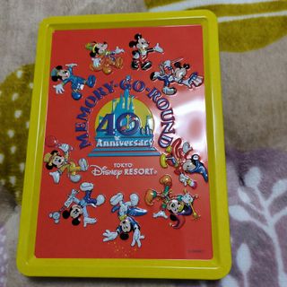 ディズニー(Disney)のディズニー　40周年　空き缶(キャラクターグッズ)