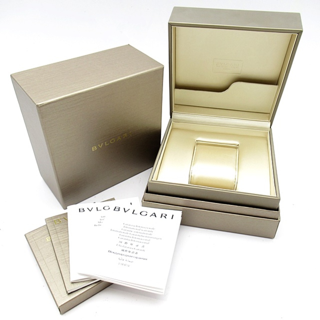 BVLGARI - ブルガリ ブルガリ ブルガリ ウォッチ 33mm オートマチック コンビ Bvlgari Bvlgari 33mm  BBL33WSSPGD/BBL33S(102265) 箱 保証書 K18PG/SS レディース時計 ホワイト 美品 【中古】の通販 by  ブランドショップ・リップス｜ブルガリならラクマ