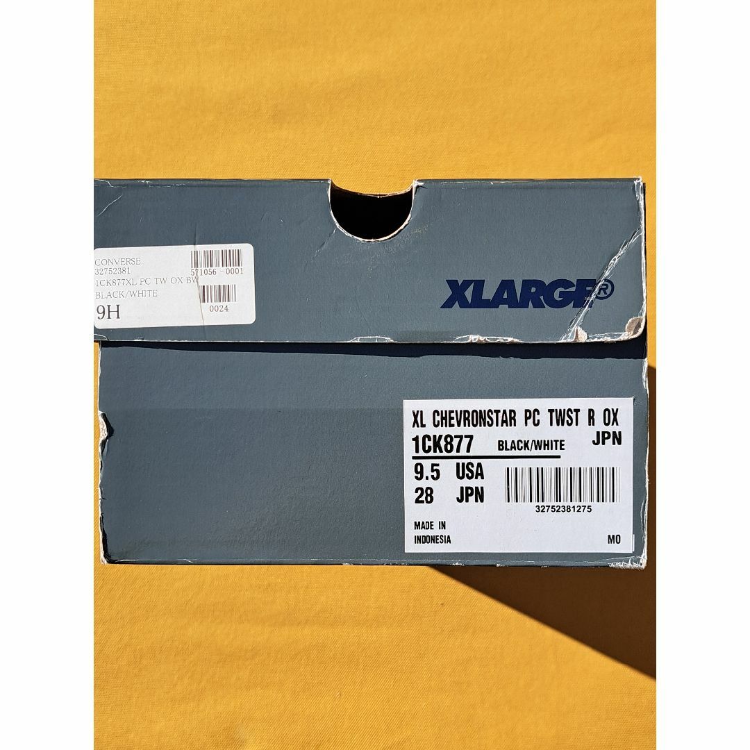 CONVERSE SKATEBOARDING(コンバーススケートボーディング)のコンバース XL CHEVRONSTAR OX SK 28,0cm BLACK メンズの靴/シューズ(スニーカー)の商品写真