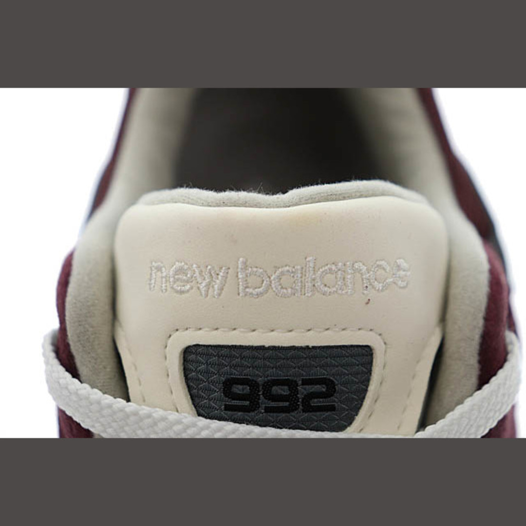 New Balance(ニューバランス)のニューバランス M992CA Burgundy Gold バーガンディー ゴール メンズの靴/シューズ(スニーカー)の商品写真