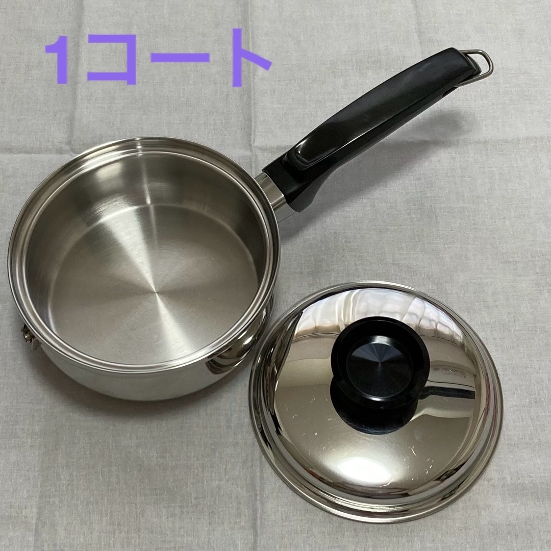 ロイヤルクイーン鍋 1コート、2コート、小フライパン セットの通販 by
