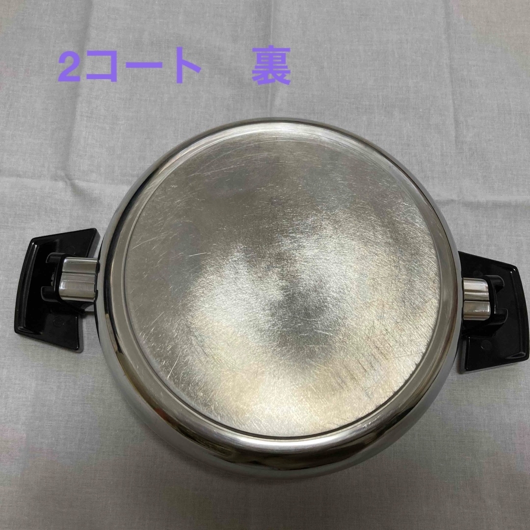ロイヤルクイーン鍋 1コート、2コート、小フライパン セットの通販 by