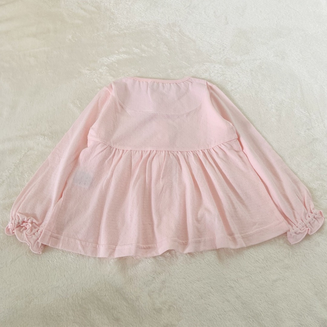 SiShuNon(シシュノン)の新品★シシュノン★カーディガン★ピンク★95 キッズ/ベビー/マタニティのキッズ服女の子用(90cm~)(カーディガン)の商品写真