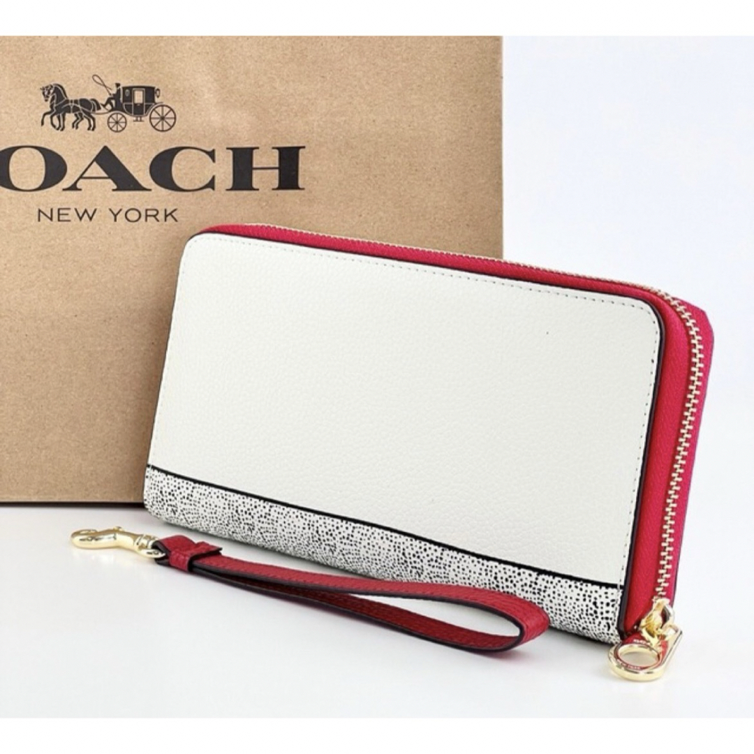 COACH(コーチ)のCOACH長財布 Disney×Keith Haringコラボ レディースのファッション小物(財布)の商品写真