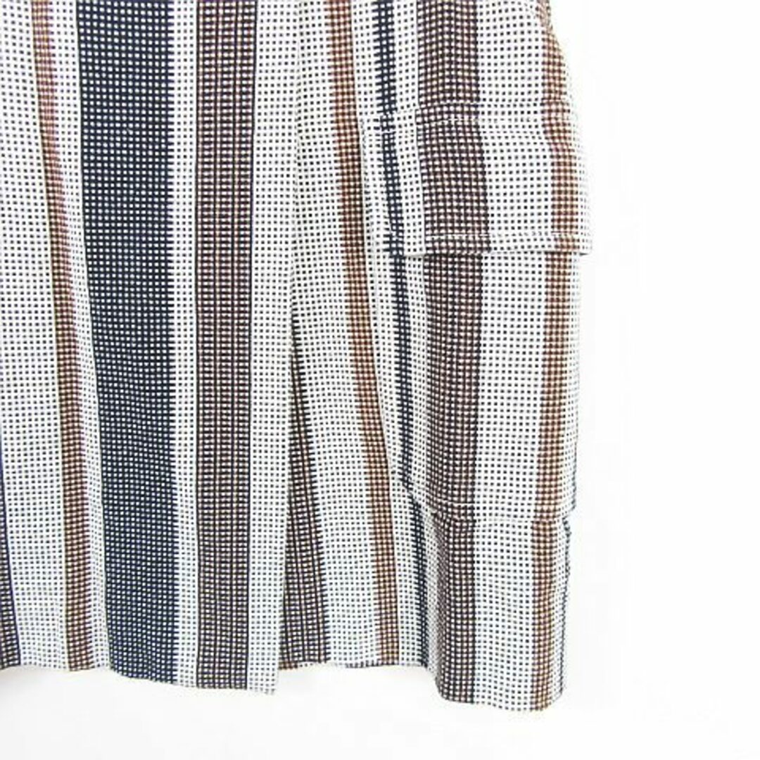 DEREK LAM(デレクラム)のデレクラム DEREK LAM ラップ風 タイト スカート コットン 40 レディースのスカート(ひざ丈スカート)の商品写真