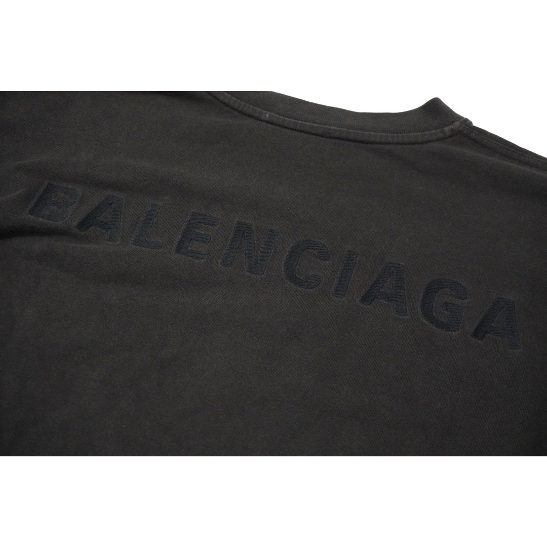 Balenciaga - BALENCIAGA バレンシアガ 半袖Ｔシャツ バックロゴ 刺繍
