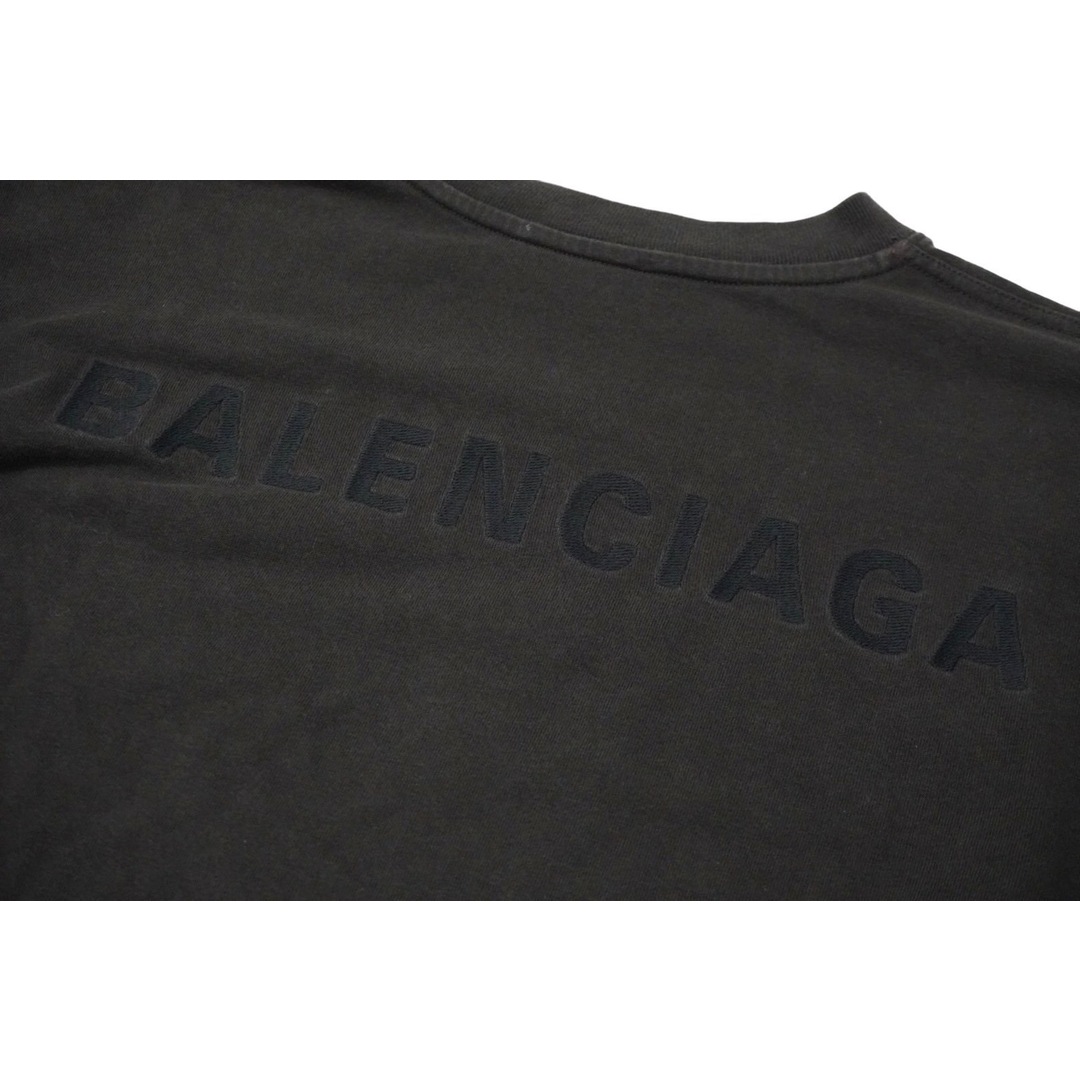 Balenciaga - BALENCIAGA バレンシアガ 半袖Tシャツ バックロゴ 刺繍