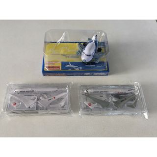 エーエヌエー(ゼンニッポンクウユ)(ANA(全日本空輸))の新品！ANA ミニミニダッシュ JAL 模型 2機(航空機)