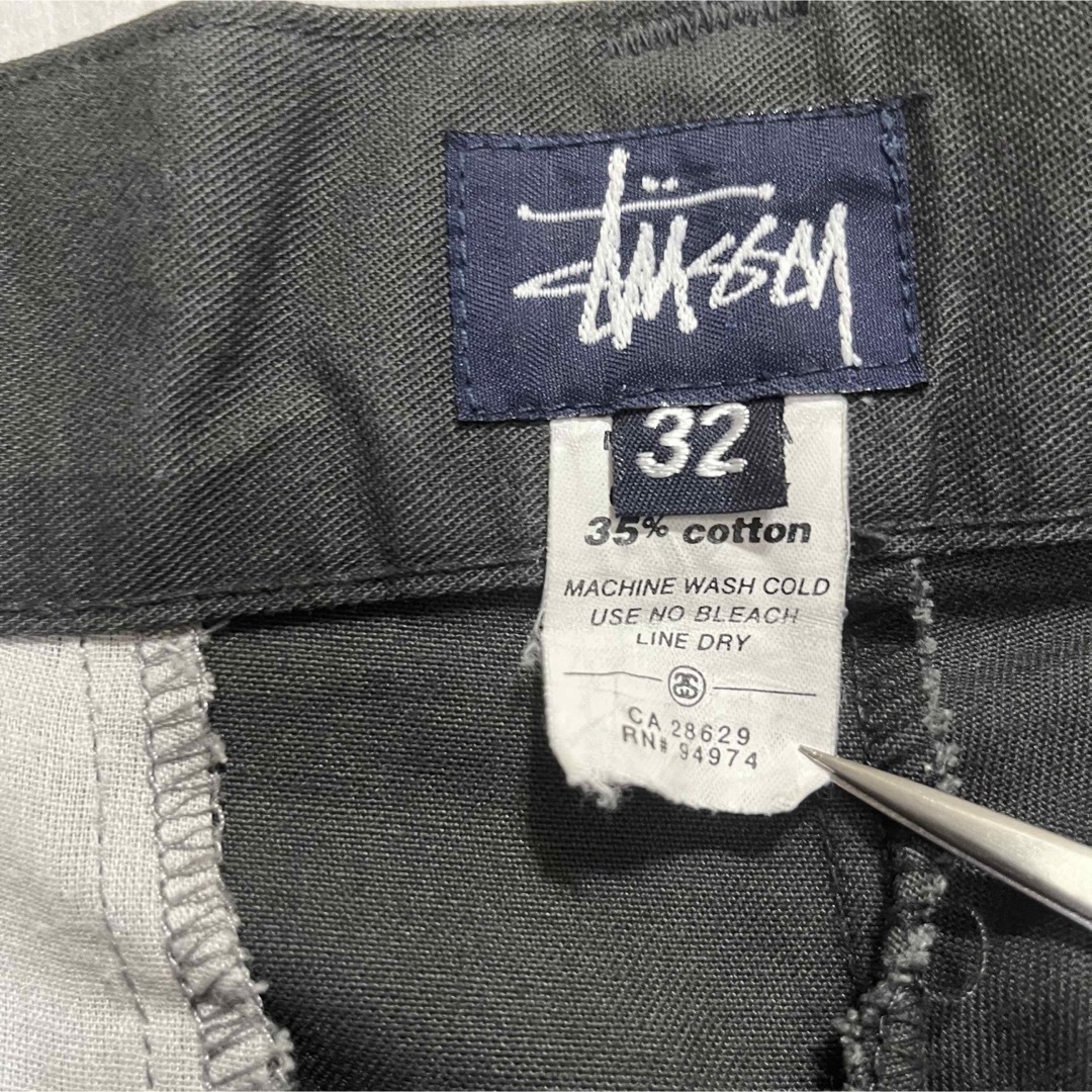 STUSSY - USA製 OLD STUSSY(オールド ステューシー) 90s ワークパンツ