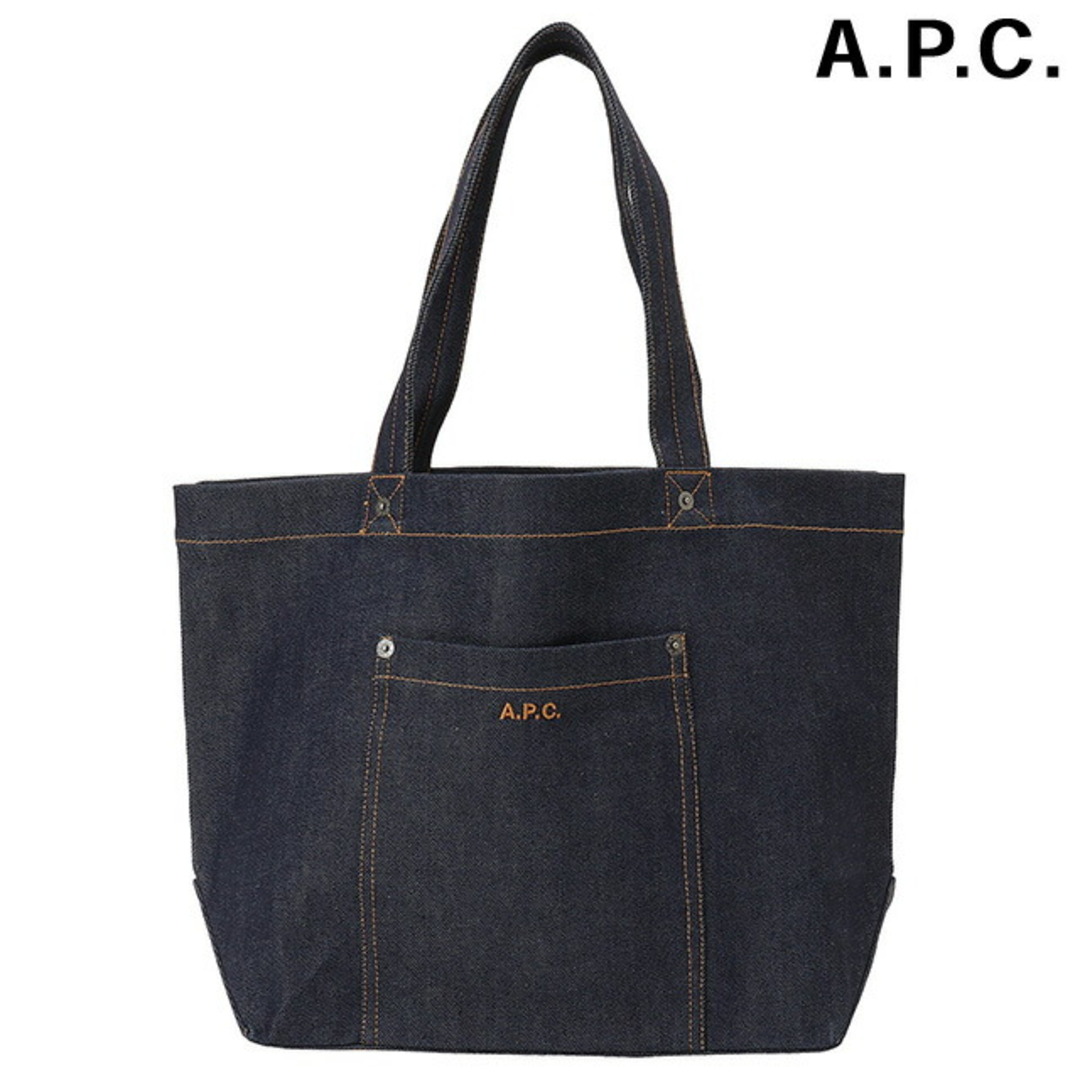 【新品】アーペーセー A.P.C. バッグ レディース COCSX M61832 IAI INDIGO素材コットンデニム