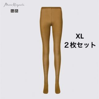 ユニクロ(UNIQLO)の【新品未使用】ユニクロ レディース ヒートテックニットタイツ XL(2枚セット)(タイツ/ストッキング)