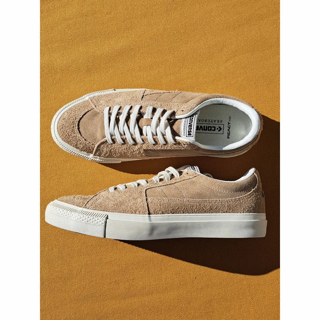 CONVERSE SKATEBOARDING(コンバーススケートボーディング)のコンバース SKATESTAR SK OX 27,0cm BEIGE メンズの靴/シューズ(スニーカー)の商品写真