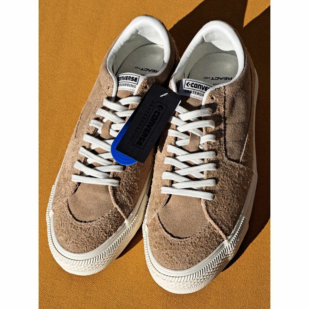 CONVERSE SKATEBOARDING(コンバーススケートボーディング)のコンバース SKATESTAR SK OX 27,0cm BEIGE メンズの靴/シューズ(スニーカー)の商品写真