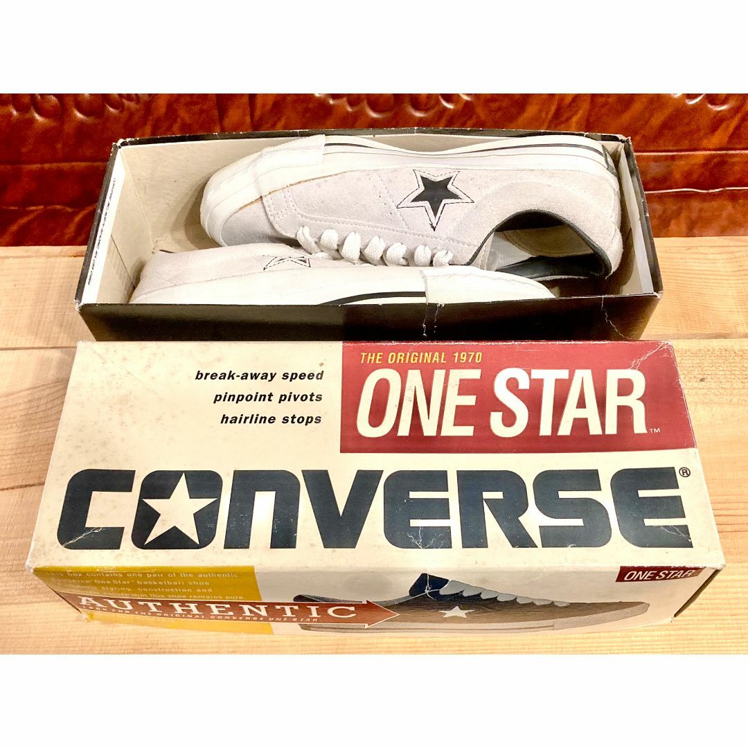 CONVERSE - ☆90s!USA!レア!コンバース ワンスター スエード CONVERSE - ☆90s!USA!レア!コンバース ワンスター スエード