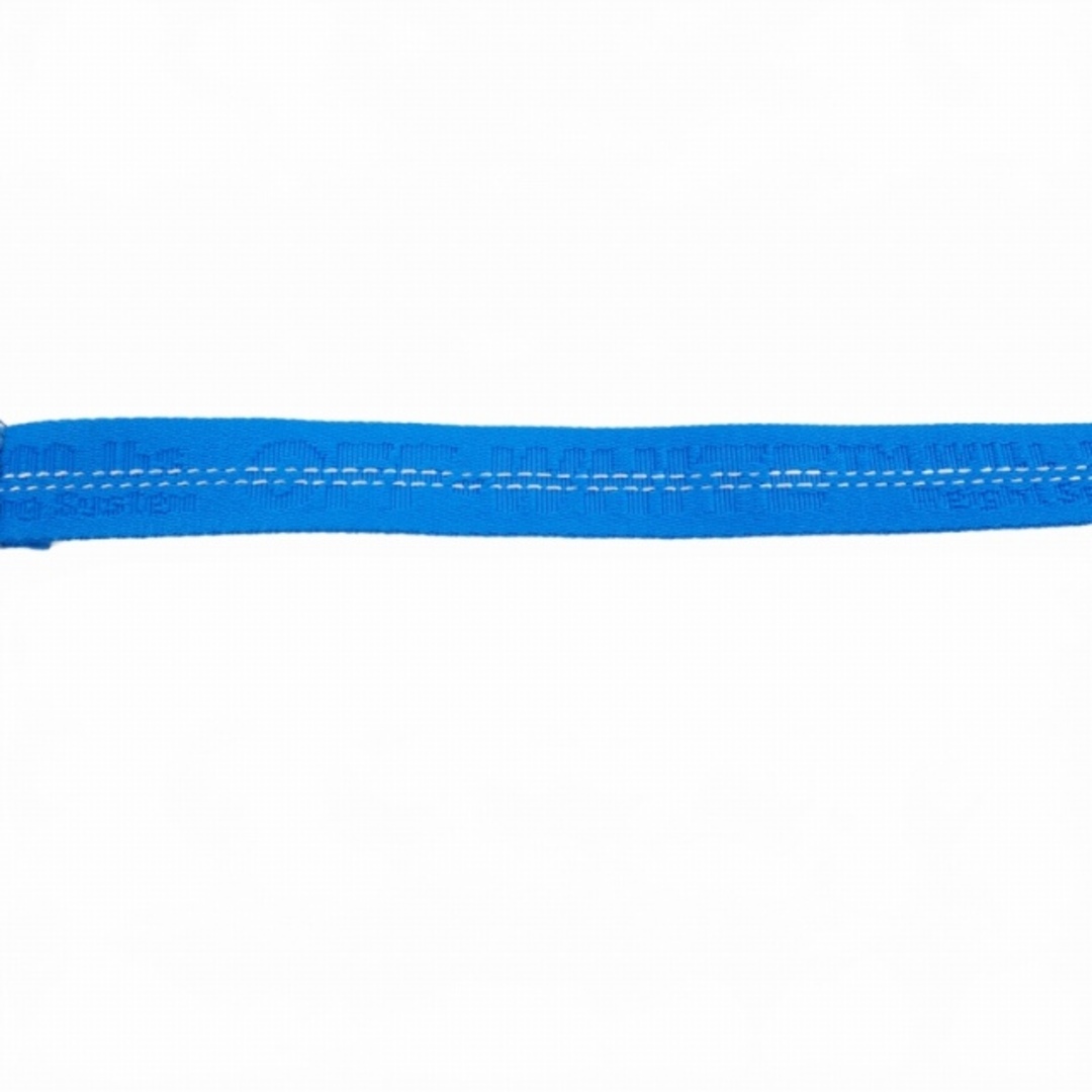 OFF-WHITE - オフホワイト ベルト イタリア製 CA 青 の通販 by