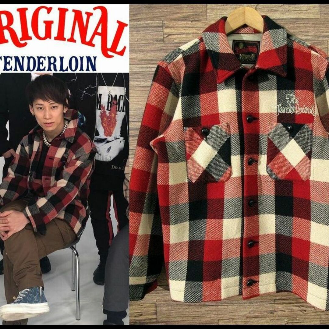 TENDERLOIN - 専用 名作 テンダーロイン 07AW ウール チェック TENDERLOIN - 専用 名作 テンダーロイン 07AW ウール チェック