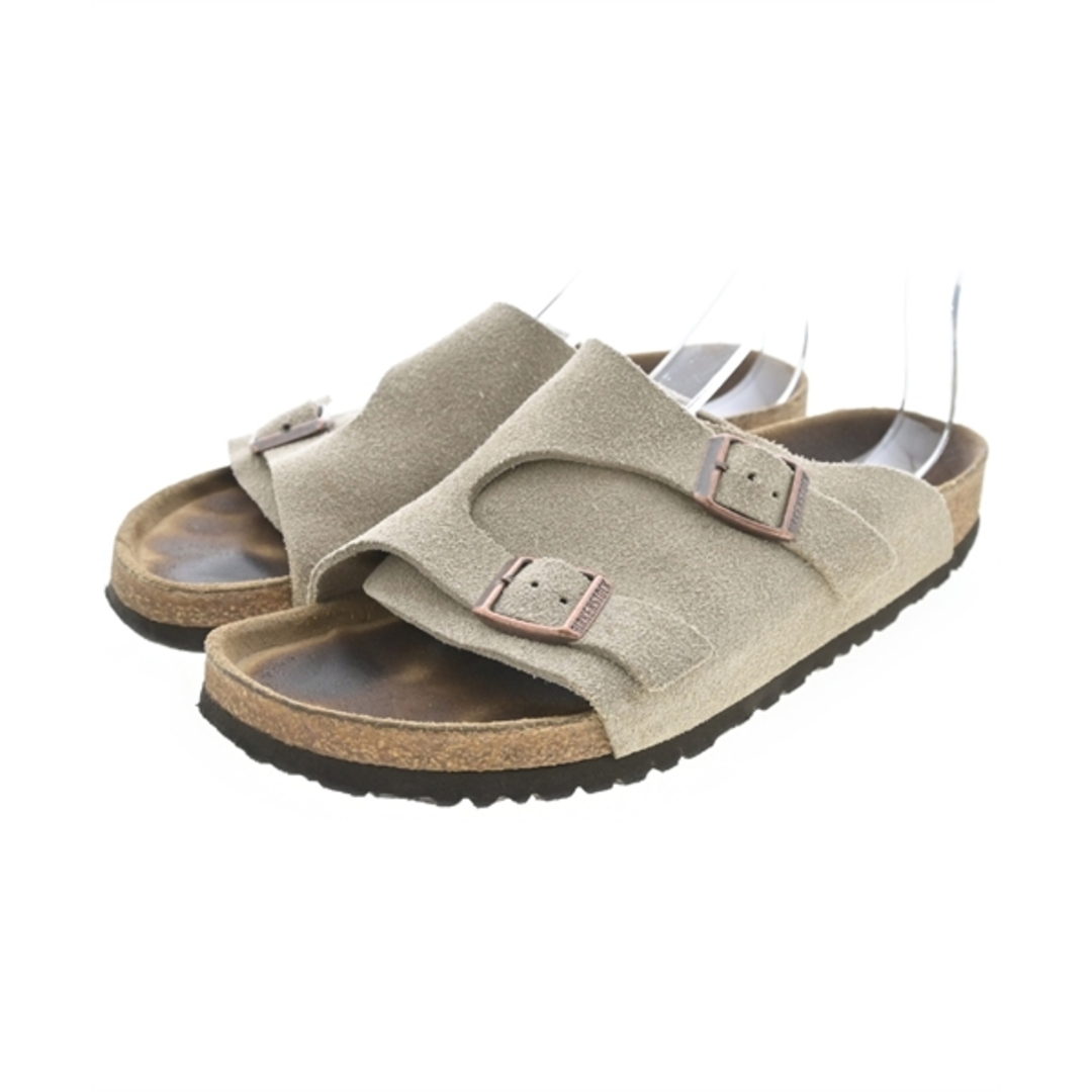 メンズBIRKENSTOCK サンダル 26.5cm グレー系(緑がかっています)