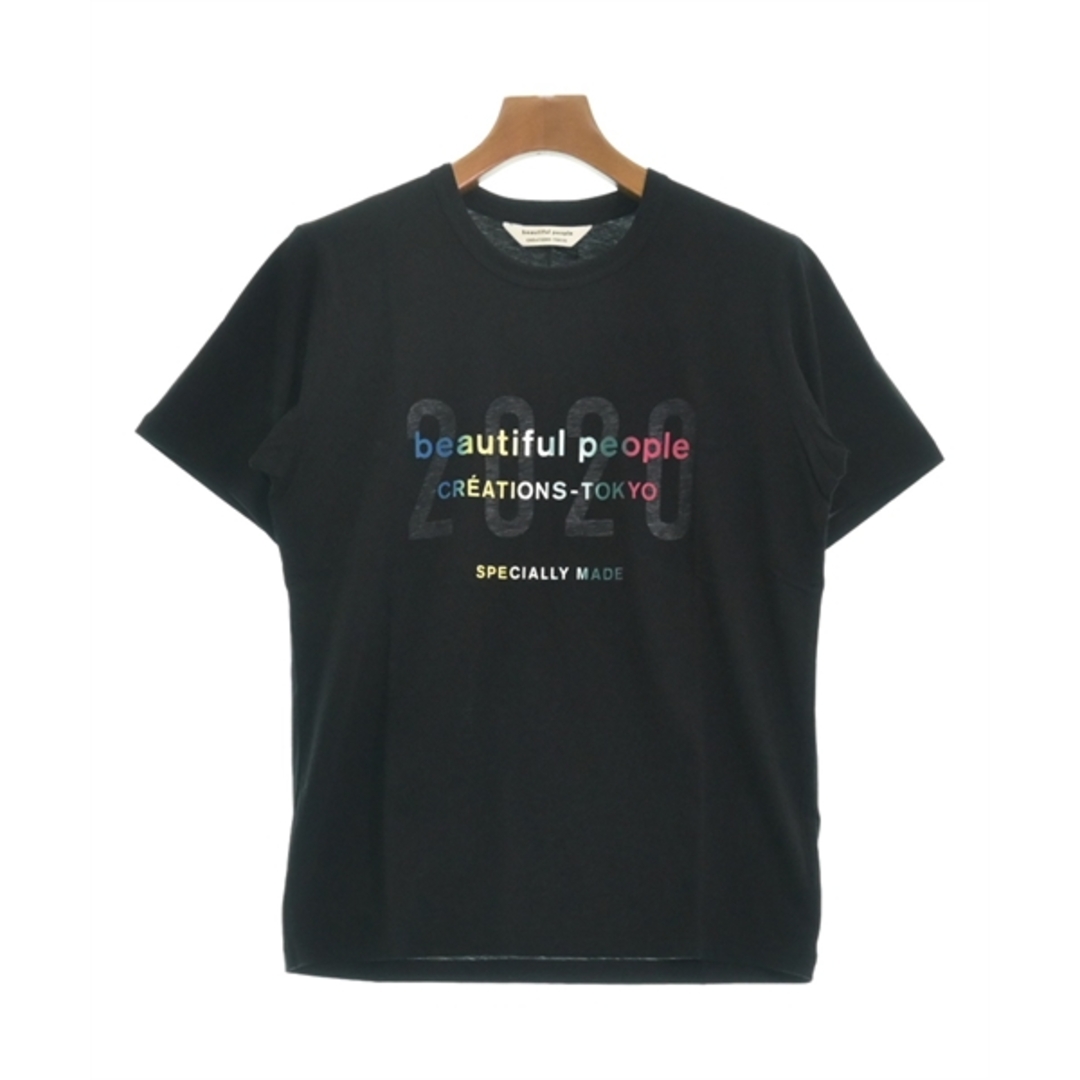 beautiful people(ビューティフルピープル)のbeautiful people Tシャツ・カットソー 170(S位) 黒系 【古着】【中古】 メンズのトップス(Tシャツ/カットソー(半袖/袖なし))の商品写真