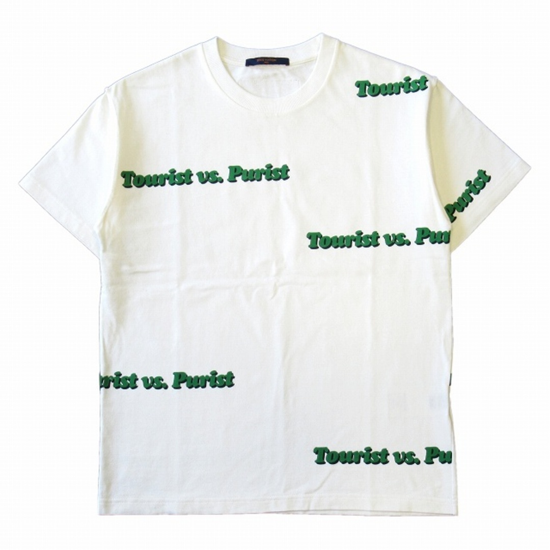 極美品 21AW ヴィトン Tourist VS Purist  Tシャツ S66cm袖丈