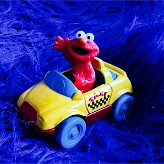 セサミストリート(SESAME STREET)のTYCO  1996年　 セサミストリート　エルモ　ミニカー　フィギュア(キャラクターグッズ)