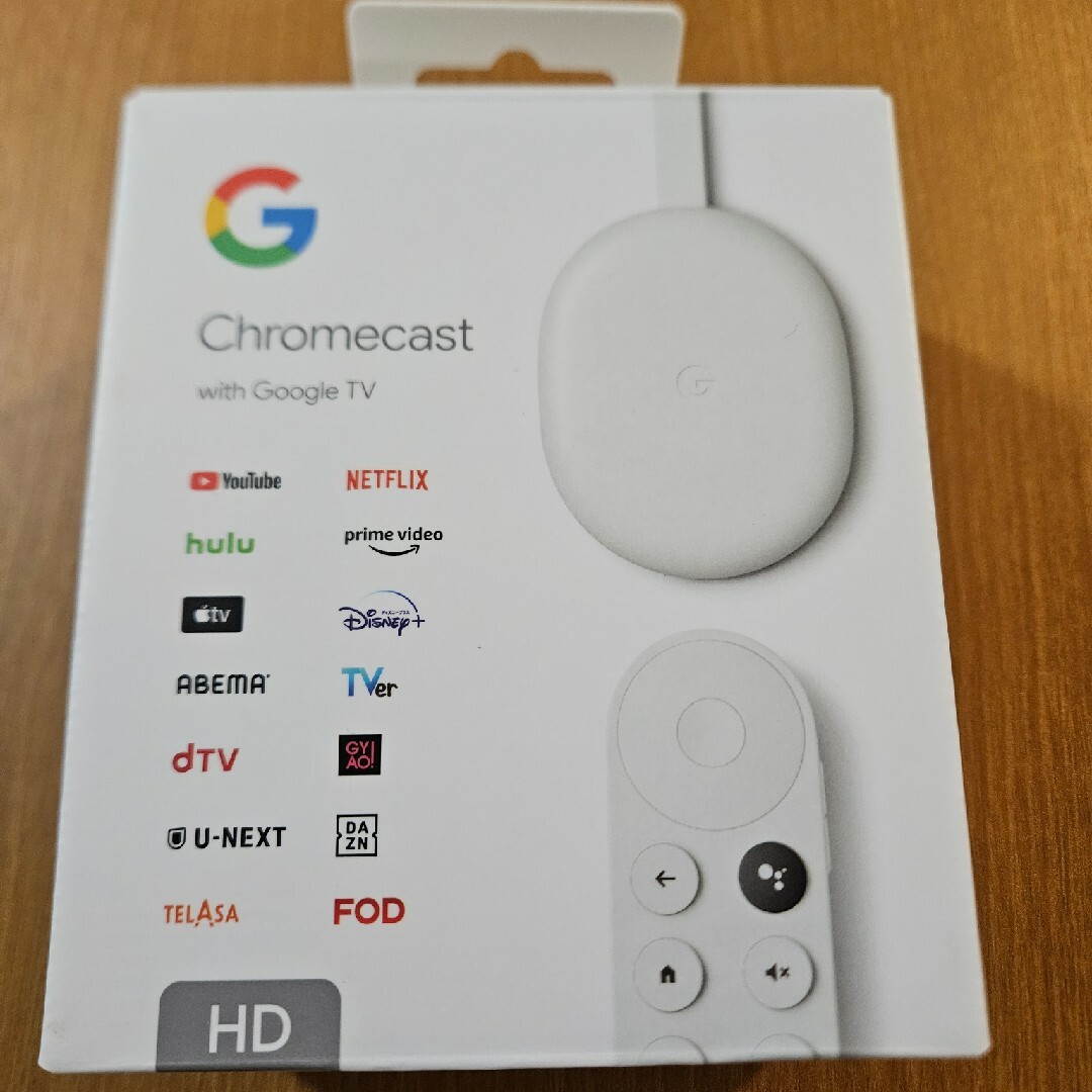 Google(グーグル)のChromecast with Google TV HD スマホ/家電/カメラのスマートフォン/携帯電話(その他)の商品写真