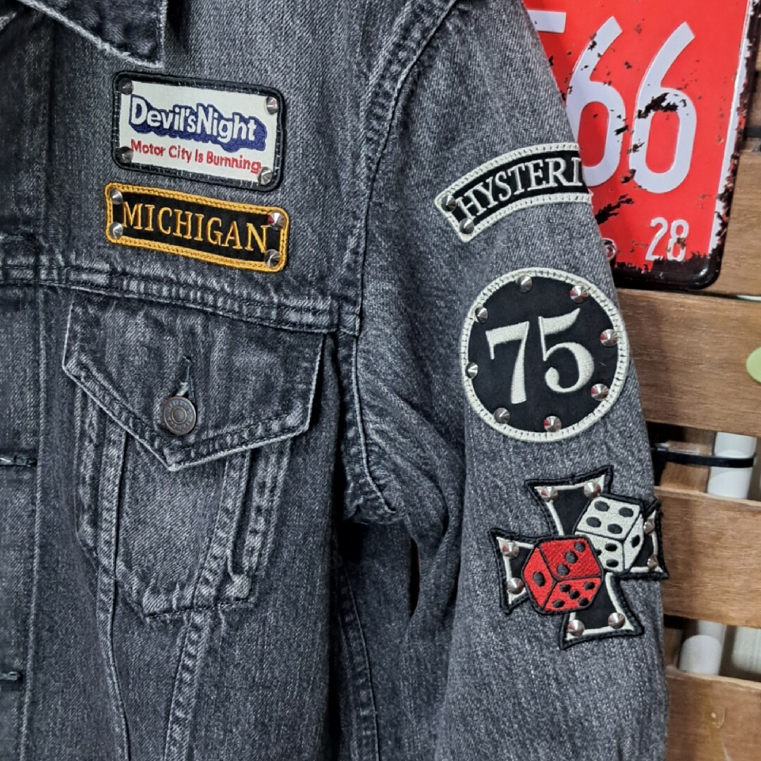 HYSTERIC GLAMOUR - ヒステリックグラマー ロッカーズ ワッペン デニム