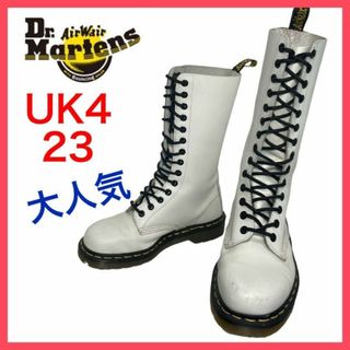 ドクターマーチン(Dr.Martens)の★大人気★ドクターマーチン　14ホールブーツ　レースアップ　1914　UK4(ブーツ)