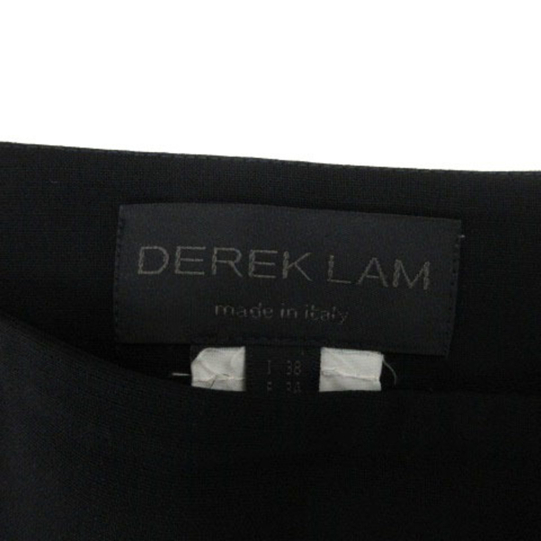 DEREK LAM(デレクラム)のデレクラム DEREK LAM ミニ スカート ラップ調 ブラック レディースのスカート(ミニスカート)の商品写真