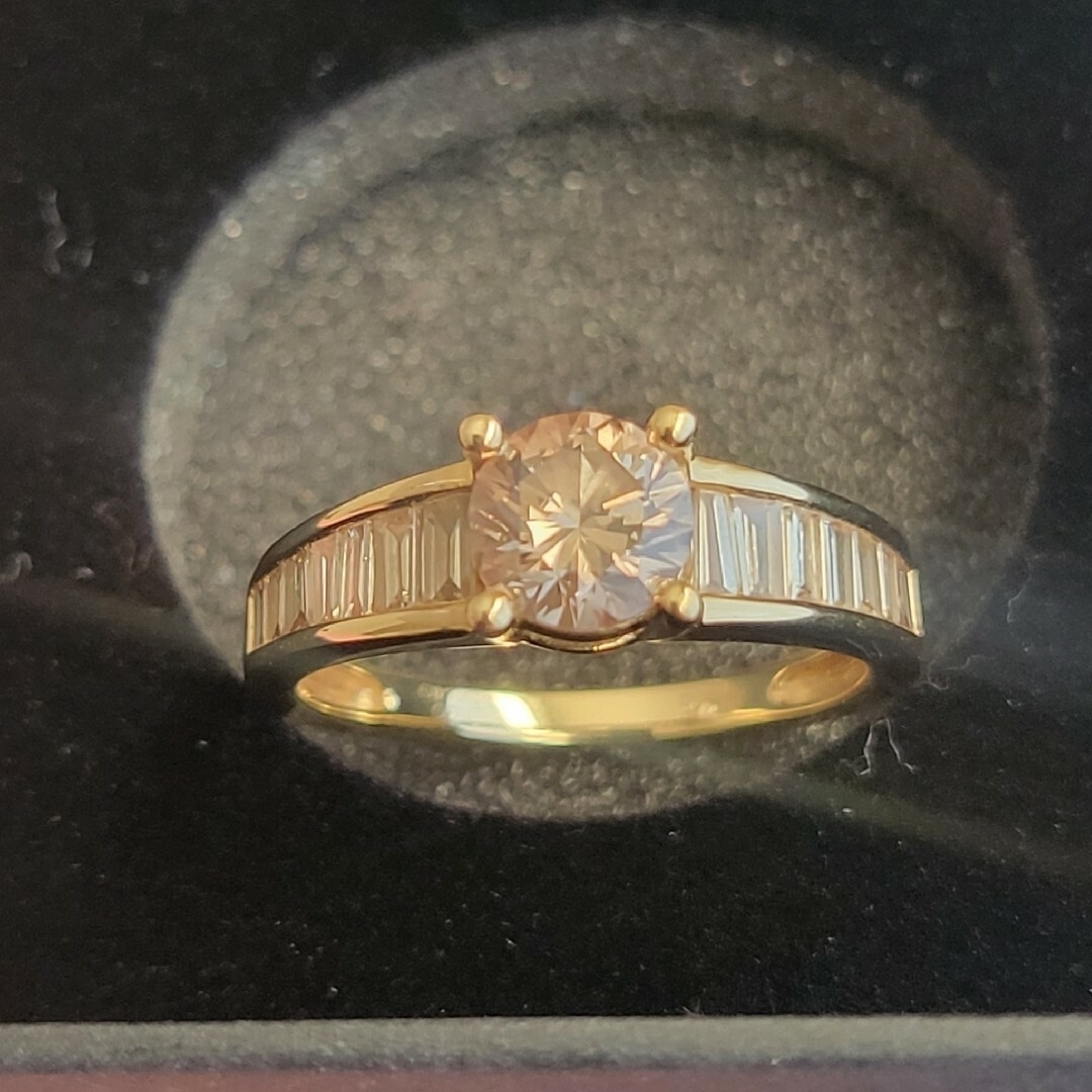 【ポンデリング様】GSTV ブラウンダイヤモンド リング レディースのアクセサリー(リング(指輪))の商品写真
