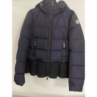 【本物保証】 超美品 モンクレール MONCLER エミオット アミオ AMIOT GIUBBOTTO ダウンジャケット アウター 黒 1 4030205 68352 レディース