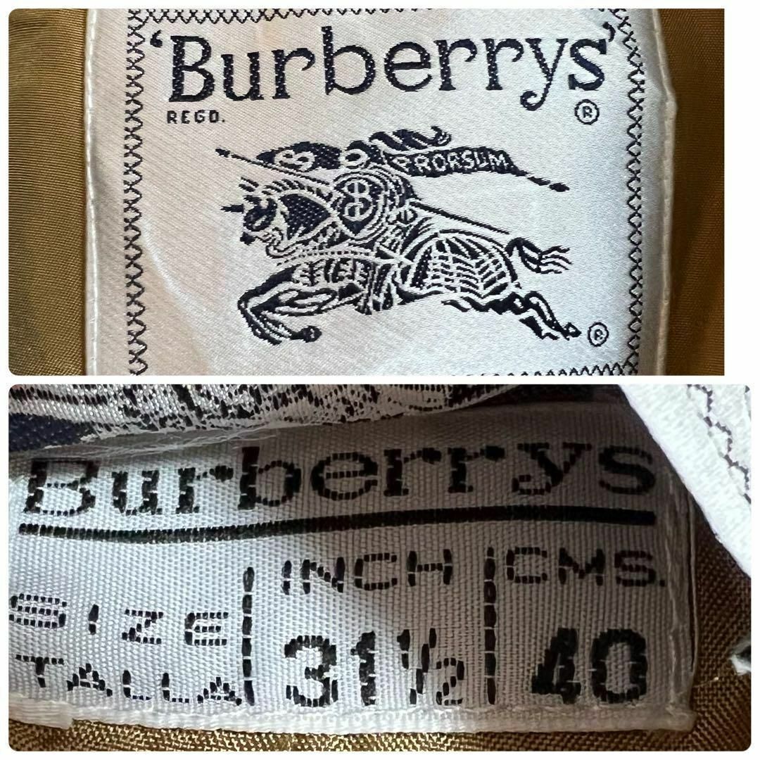 BURBERRY(バーバリー)のバーバリーテーラードジャケット　Burberry チェック柄　ヴィンテージ レディースのジャケット/アウター(テーラードジャケット)の商品写真