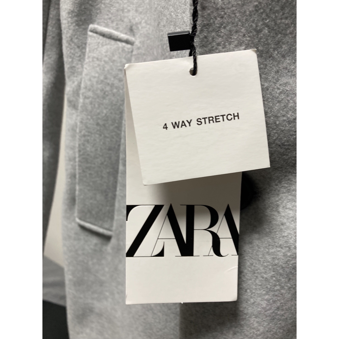 ZARA(ザラ)の【新品未使用】ZARA チェスターコート 4Way ストレッチコート メンズのジャケット/アウター(チェスターコート)の商品写真