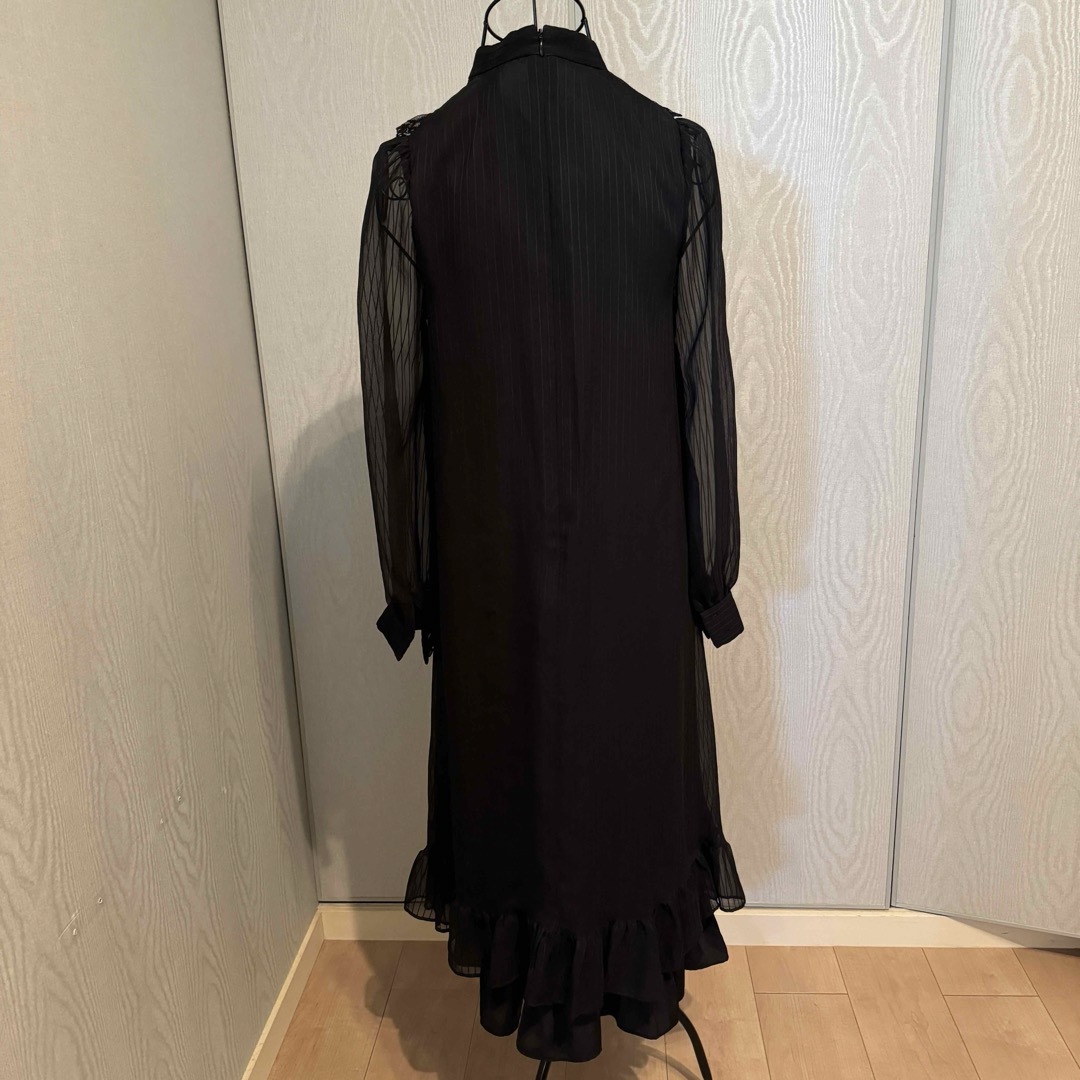 アビエタージュ　黒　ドレス　ワンピース レディースのワンピース(ロングワンピース/マキシワンピース)の商品写真