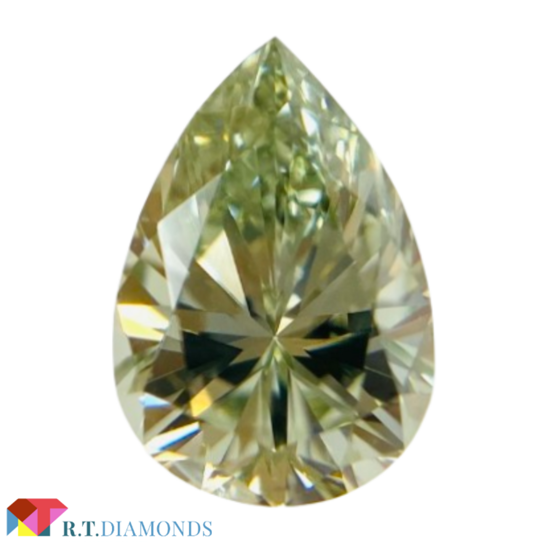 FANCY GRAYISH YELLOWISH GREEN 0.76ct PS レディースのアクセサリー(その他)の商品写真