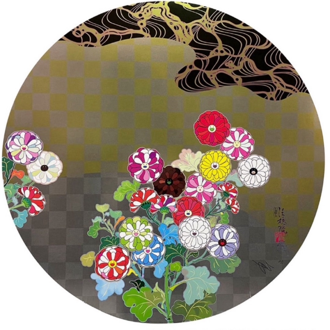 光琳のお花と水 村上隆 Zingaro 光琳のお花と水 村上隆 Zingaro
