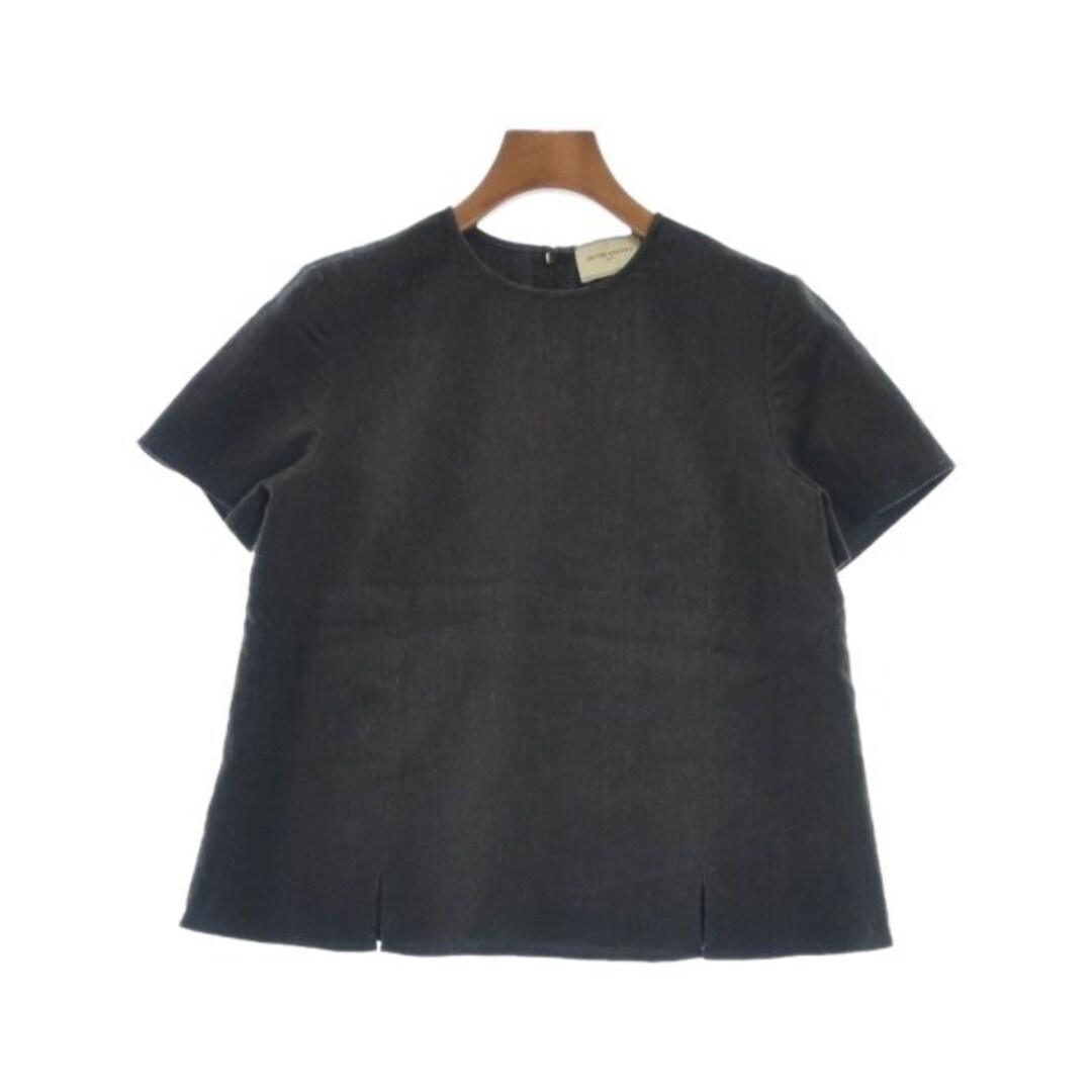 UNITED ARROWS(ユナイテッドアローズ)のUNITED ARROWS カジュアルシャツ -(M位) こげ茶 【古着】【中古】 レディースのトップス(シャツ/ブラウス(長袖/七分))の商品写真