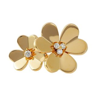 ヴァンクリーフアンドアーペル(Van Cleef & Arpels)のヴァンクリーフ&アーペル フリヴォル アントレ レ ドア リング K18YG イエローゴールド 中古(リング(指輪))