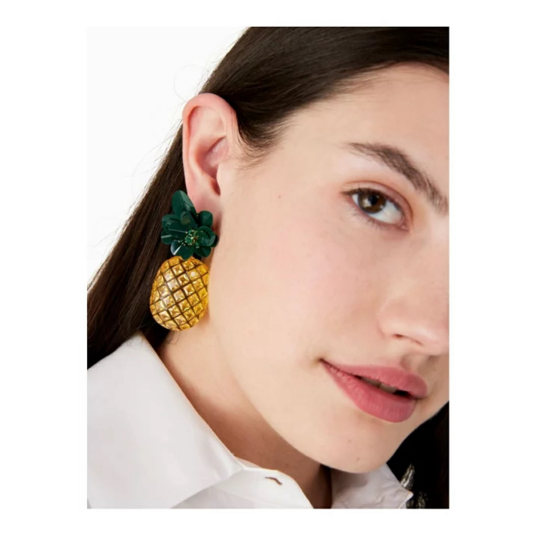 kate spade new york(ケイトスペードニューヨーク)のケイトスペード kate spade パイナップル　ピアス　K8039 レディースのアクセサリー(ピアス)の商品写真