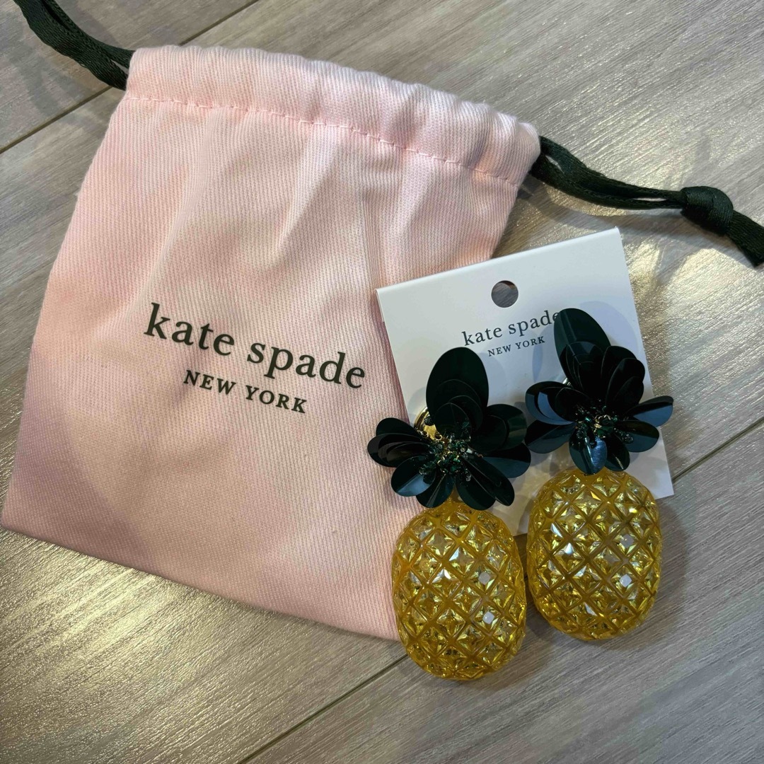 期間限定30%OFF! NEW spade kate YORK パイナップル spade kate ケイトスペード - アクセサリー