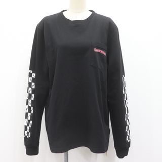 クロムハーツ(Chrome Hearts)のITE9H8YME880 クロムハーツ ロンT 長袖 Tシャツ トップス コットン ブラック メンズ サイズL タグ付き(Tシャツ/カットソー(七分/長袖))