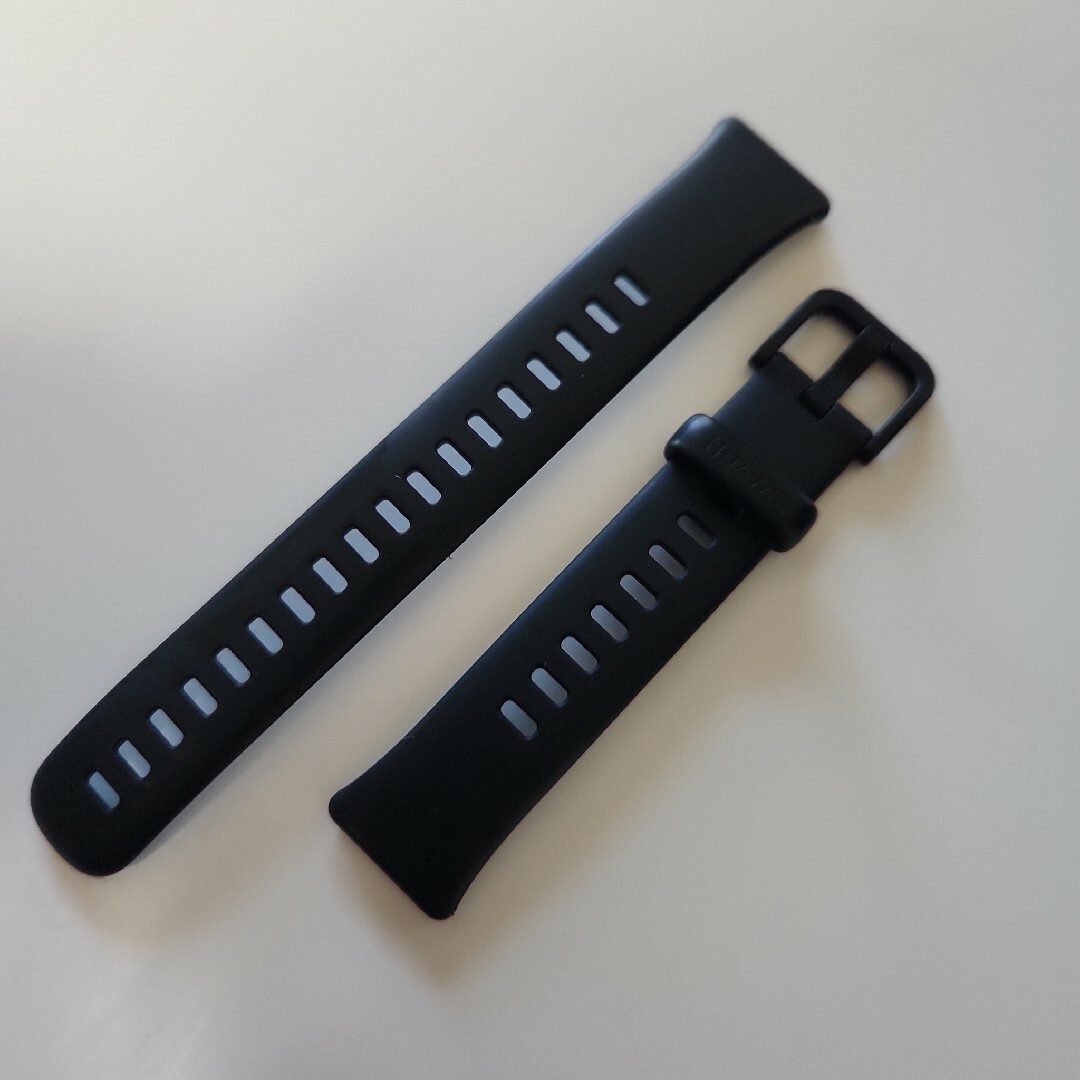 Huawei Band 7 純正 シリコンバンド　ブラック メンズの時計(腕時計(デジタル))の商品写真