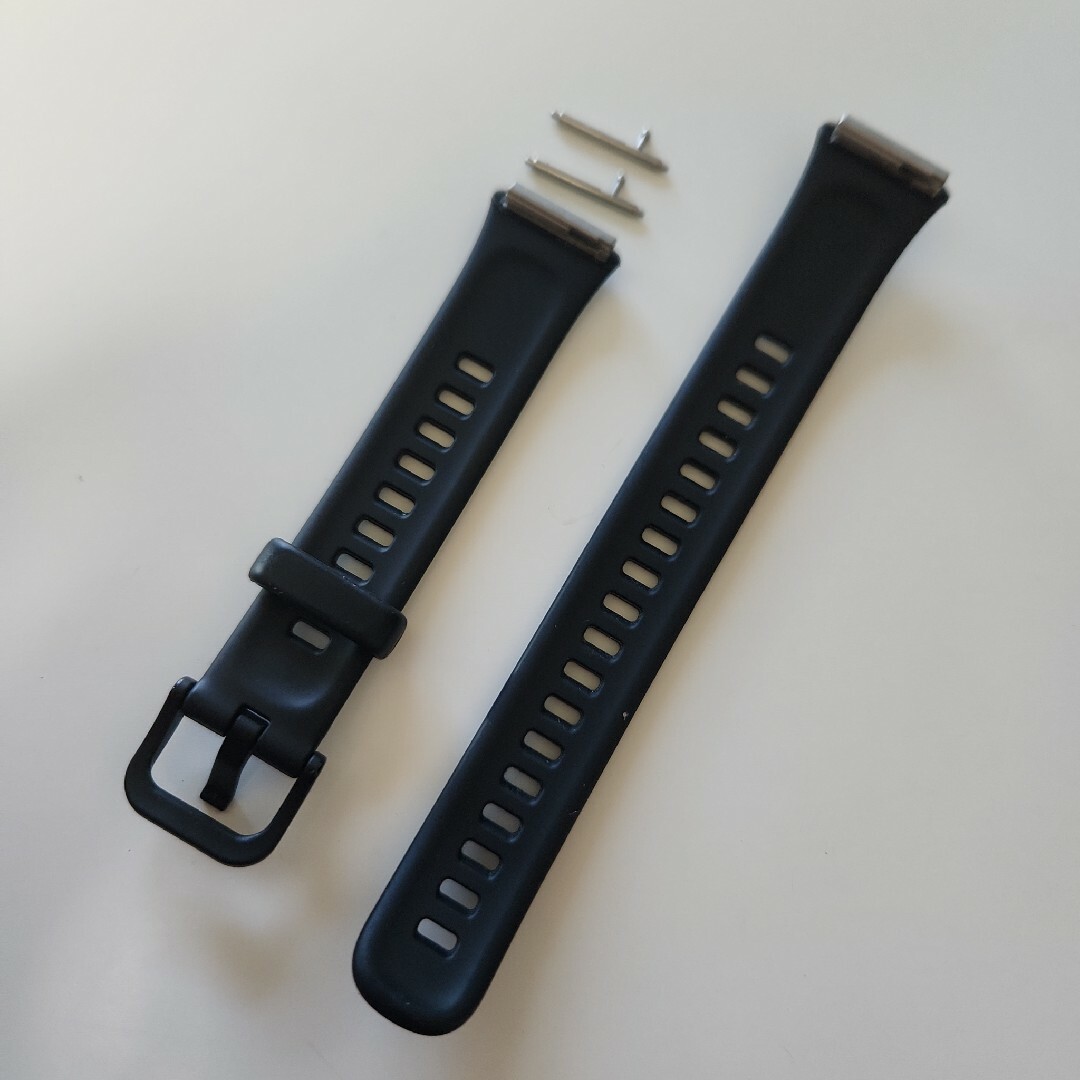 Huawei Band 7 純正 シリコンバンド　ブラック メンズの時計(腕時計(デジタル))の商品写真